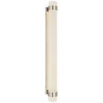 Barton Grande Bath Sconce полированный никель с гравированным кристаллом