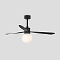 33761WP-26 Faro AMELIA L BALL LED Черный потолочный вентилятор SMART  матовый черный