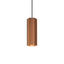 HEXO SUSPENDED 2.0 LED, Copper брашированный, 2700 K, 5.5 Вт