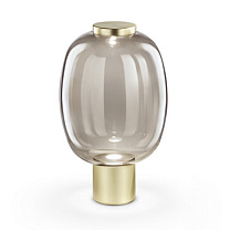 Настольная лампа Riflesso 2, дымчато-прозрачная, матово-золотая 3 L2405 CE