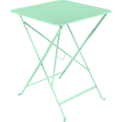 604283 Fermob Bistro Стол 57x57 см, Зеленый Опаловый