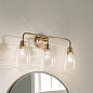 Meller 24" 3 Light Vanity Light Champagne bronze настенный светильник 55102CPZ Kichler — фото 5