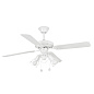 33712-12 YAKARTA Ø1210MM WHITE 4 BLADES 3XE27 60W люстра с вентилятором Faro barcelona