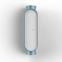 Ibuk N° 1; Polycarbonate white Built-in LED 3000°K warm white 3x4.5W 10 / 10°; Blue