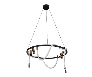 Подвесной светильник Kink Light Кайли черный/бронза 08039K-80A,19(20)