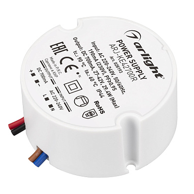 028193 Arlight LED драйвер ARJ-KE42700R (29W, 700mA, PFC)