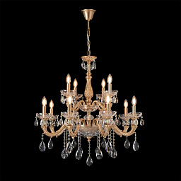 ELIZABETH SP8+4 BRASS Crystal Lux Elizabeth Люстра