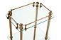 110821 Bathroom Rack Devon vintage brass finish SIDE TABLES Eichholtz