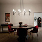 Alton 46" 8 Light Chandelier Black люстра 43696BK Kichler