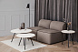 Soround coffee table Beige O60xH44,50  Woud, кофейный столик — фото 3