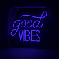MLN002 Mullan неоновый акриловый светильник Good Vibes, 46 см, IP20 — фото 4