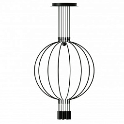 SPLIAIM8NENELED Axolight Liaison M8 SP LED средняя дизайнерская люстра чёрный