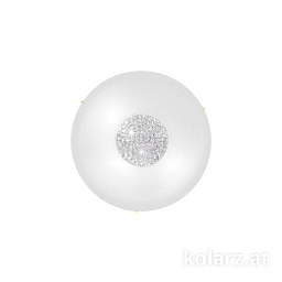0353.U12.3.SpT Kolarz Brilliant потолочный светильник круглый золотой с двумя лампами