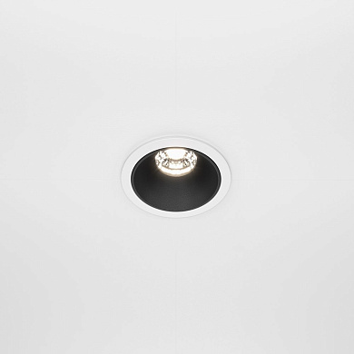Встраиваемый светильник Maytoni Alfa LED 10W 500лм Белый DL043-01-10W4K-D-RD-WB