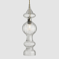 Spindle Pendant 4 Bubble античная латунь