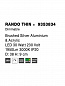 9353834 RANDO THIN Novaluce светильник LED 30Вт 230В 1950Lm 3000K IP20