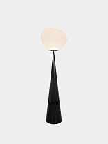 Торшер Tom Dixon Melt Opal Fat Cone - Черный