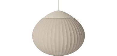 подвесной светильник с рифлёным плафоном диаметром 64 см