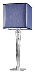 8057/LG Italamp Spillo настольная лампа из резного хрусталя с абажуром