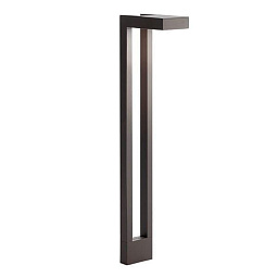 15844AZT Kichler 12 volt led светильник-столбик бронзовый с двойной опорой для сада
