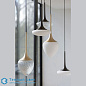 LOUIS подвесной светильник CVL-LUMINAIRES Noir satin - verre opale — фото 3