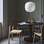 32822 Muuto Midst Обеденный стол Ø120 см, линолеум темно-красный — фото 4