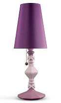 Настольная лампа Belle de Nuit Lladro, розовая