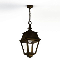 Avenue 2 N° 1; Clear glass E27 105W; Gold patina