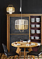 Подвесной светильник Forestier Bamboo square — фото 4