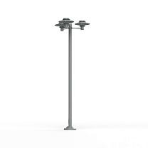 Kerlouan N° 8; Polycarbonate E27 105W; Metal grey