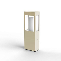 Brick² N° 2; Clear glass E27 23W; Limestone