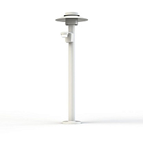 Kerlouan N° 4; Polycarbonate E27 105W Detector; White
