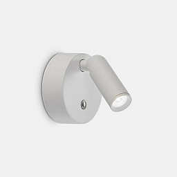 350233 Ideal lux Bean настенное бра с поворотным цилиндрическим корпусом и встроенным аккумулятором