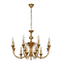 A4094LM-12PB Arte Lamp COLLINETTA подвесная люстра с шестью лампами классического дизайна