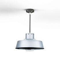 Faktory N° 2; Clear glass E27 70W; Raw zinc