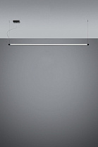 подвесной светильник антрацит с металлической отделкой