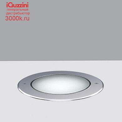 E162 Light Up iGuzzini Recessed floor luminaire Earth D=250 mm - Neutral White - Diffuse Optic - DALI