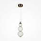 P069PL-L16G3K Maytoni Collar Подвесной светильник 16W 800лм Золото — фото 1