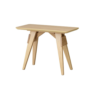 2597-8400 Arco Design House Stockholm Малый дубовый столик с перекрещенными ножками