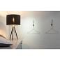 155540 SLV FENDA Table stand II E27 TL black настольная лампа — фото 17