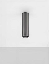Black Nickel Aluminium LED 6Watt 220-240Volt 422Lm IP20 3000K D:4 H:15 cm
