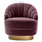 111862 Chair Hadley cameron purple Eichholtz