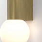 Настенный светильник Astro Lighting Ortona Twin матовый брашированный латунь — фото 4