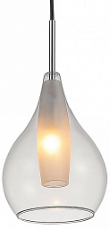 803031 Lightstar Pentola подвесной светильник с каплевидным плафоном янтарного оттенка