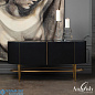 Ellipse Sideboard-Ebony Global Views шкаф