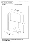79200/08/31 Lucide Boxer настенный светильник белого цвета с прямоугольным корпусом и мягкой подсветкой — фото 4