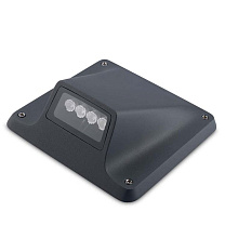 Bollard IP66/IP67 Rexel 2 LEDS LED 4.3W 4000K Urban grey 281lm