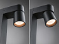 94825 Paulmann Cuff Twilight IP44 цилиндрический 822 мм 2200K 2x7,8 Вт 720 лм / 720 лм 230 В 70° Антрацитовый алюминий — фото 3