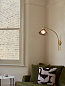 Настенный светильник Heathfield Daisy WL-DAIS-SBRS-SMOK-TSK-STD — фото 2