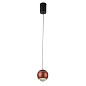 CARO SP LED RED Crystal lux CARO Светильник подвесной LED 4,6W 250Lm — фото 1